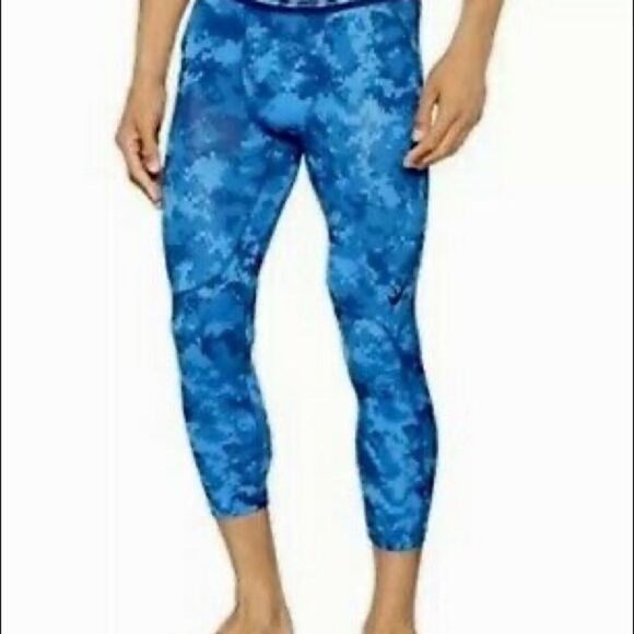 Nike Pro Hypercool 3/4 Length Digi Camo Compression Tights - Picture 1 of 4